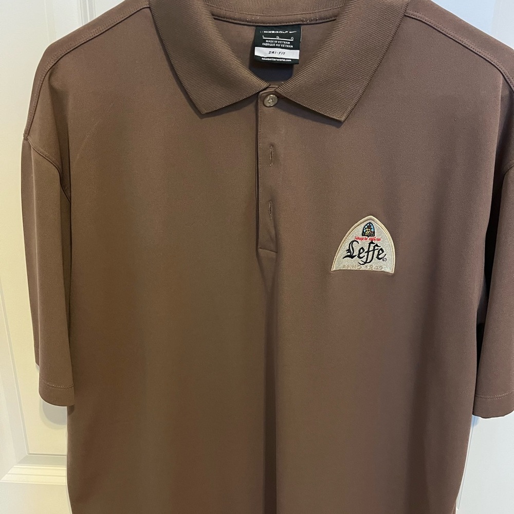 Mens Nike Dri-Fit Leffe Beer Polo | Size L